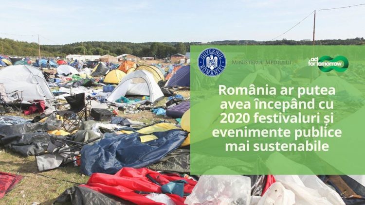 Nou proiect de lege pentru festivaluri și evenimente publice sustenabile pentru mediu