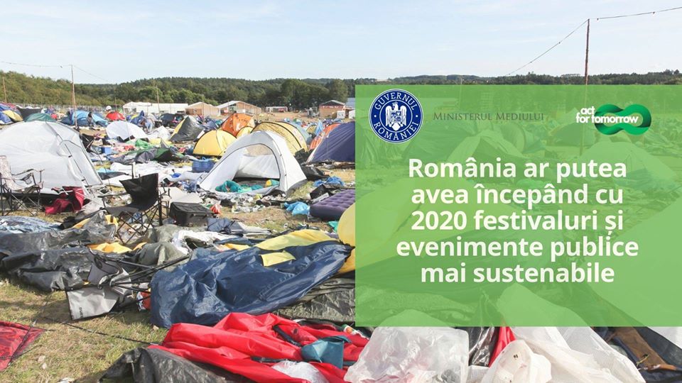 Nou proiect de lege pentru festivaluri și evenimente publice sustenabile pentru mediu