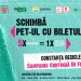 Campania “Schimbă PET-ul cu biletul” continuă în luna iunie la Constanța